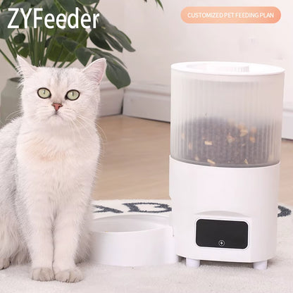 3L Automatic Cat Feeder Smart Auto Pet Feeder Cat Slow Food Machine with Timer Dog Food Dispenser Feeding Bowl