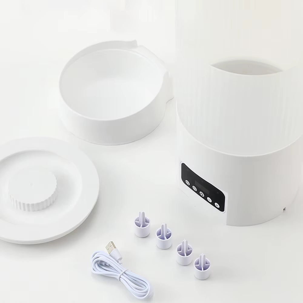 3L Automatic Cat Feeder Smart Auto Pet Feeder Cat Slow Food Machine with Timer Dog Food Dispenser Feeding Bowl